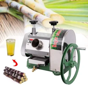 Commercial Stainless Steel Manual Sugarcane Juicer Machine