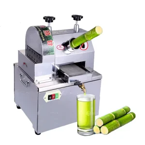 Commercial Sugarcane Juicer Hand Held Stainless Steel Desktop Sugar Cane Machine Cane Juice Squeezer Cane Crusher
