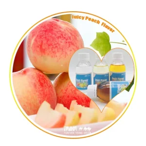 Concentrate Peach Flavor&Fragrance Food Grade Water Soluble Juice Peach for Juice for Confectionery Beverages Ice Cream