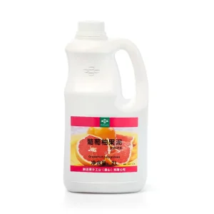Concentrated Grapefruit Pulp Fresh Juice 2L Bottle for Milk Tea & Fruit Tea