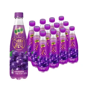 Concentrated Rose-Scented Grape-Flavored Sparkling Water