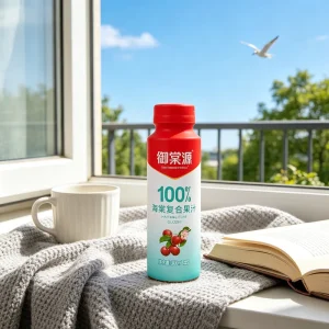 Crabapple Blended Fresh Puree Flavored Halal Sugar Free Beverage Bottles Box Customise Label OEM Service Vitamin C