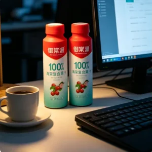 Crabapple Bloom Flavored Pure Sugar Free Low Calorie Vitamin C Rich Crabapple Juice in 300ml Bottles (15 Pack)