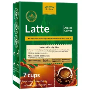 Cream Coffee Latte Espresso Sugar Free Instant Coffee Powder Bar 3 in 1 Bag Normal Temperature Storage OEM Customized