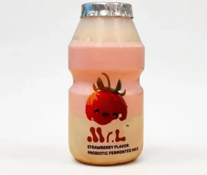 Creamy Smooth Strawberry Fruity Flavor Fermented Milk for Enjoyable Treats