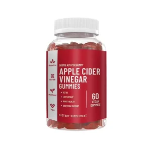 Cross Border Export Factory Spot Sales Apple Cider Vinegar Soft Candy Vegetarian Ingredients