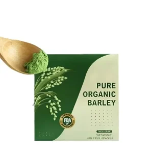 Cross border Foreign Trade Spot Barley Green Juice Tender Seedling Powder Barley Grass Powder 45g Box Solid