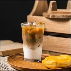Custom 350ML Iced Coffee Juice Glass Drinkware Clear Glass Water Cup Letter Printing Trending Milk Cups