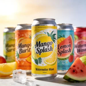 Custom 450ml 473ml Metal Soda Juice Cola Drink Beer Beverage Packaging Empty Aluminum Aluminium Cans Manufacturers