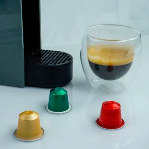 Custom Aluminum Foil Lids for Coffee Capsules Multi Color Disposable Empty Capsules with Company Logo