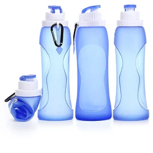 Custom BPA Free Drinking Accessories Durable Outdoor Water Bottles Silicone Water Bottle Magnetic Water Bottle