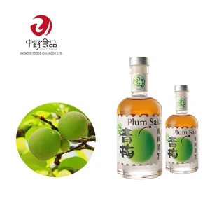 Custom Fruit Wines Sweet Plum Wine Fruit-Flavored Alcoholic Beverage in Bottle Packaging Made in China