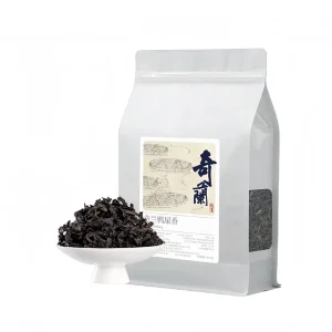 Custom Kung Fu Healthy Tea Drinks 300g bag Qi Lan Silver Floral Oolong Tea Leaves Fresh Milk Boba Bubble Tea