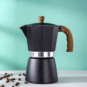 Custom Logo 1 12 Cup 50ml 100ml 150ml 300ml 450ml 600ml 700ml Aluminum Moka Pot Coffee Maker Espresso Moka Pot Coffee Makers