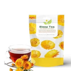 Custom Logo Adults Herbal Sleep Tea Blend with Lavender & Chamomile Low Carb Sugar Free