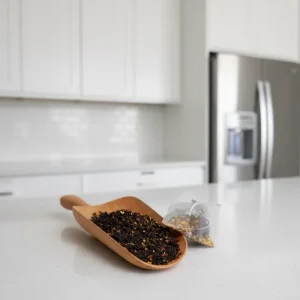 Custom OEM Osmanthus Herbal Slimming Tea 2g Biodegradable PLA Pyramid Teabags