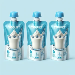 Custom Printed Beverage Food Liquid Pouch With Nozzle Yogurt Juice Pouches Packaging Spout Pouch