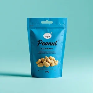 Custom Printed Logo Matte Finish Reusable Peanut Mixed Nuts Packaging Food Grade Moisture Proof Stand up Ziplock Mylar Bags