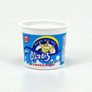 Custom Printed Moisture Resistant Rigid Dairy Pots Lightweight Strengthened Odor-Free Plastic Cups for Yogurt Packaging