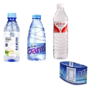 Custom Printed Polypropylene Heat Shrink Film Waterproof Adhesive Label for Beverage and Energy Drinks Drinking Water Bottle