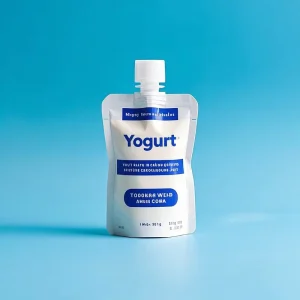 Custom Printed Yogurt 4oz 7oz Liquid Spout Bag Custom Spout Pouch Packaging Plastic Drink Pouches With Spout