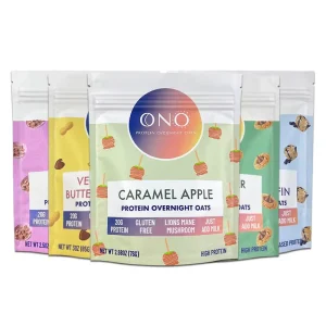 Custom Printing Matte Finished Stand up Ziplock Pouch Mylar Bags Oat Plastic Bags