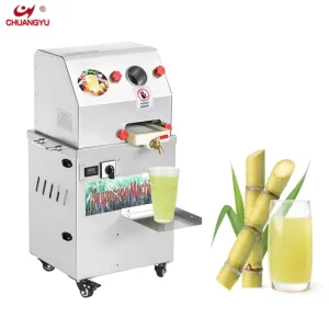 Customizable Electric Commercial Sugarcane Extraction Juicer Machine 220V Juice Extractor with Motor