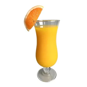 Customizable PVC Simulated Juice Beverage Models (Chinese Style) for Milk Tea Shops Cold Drink Window Display Props Orange