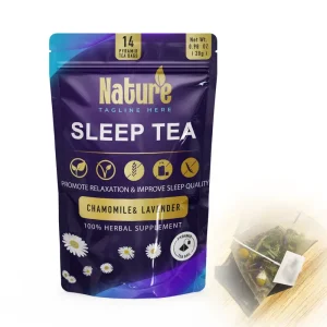 Customized Blend Deep Sleep Herbal Tea for Sleeping Private Label Lavender Chamomile Relaxing Tea