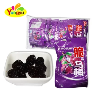 Customized China Sour Preserved Black Plum Manufacturer
