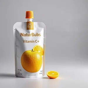 Customized Design Logo Stand up Liquid Plastic Juice Spout Pouch Aluminum Foil Food Grade 100ml 500ml Orange Juice Bag