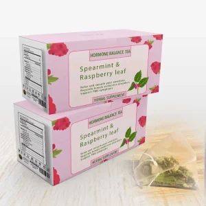 Customized Female Fertility Herbal Tea with Red Raspberry Leaf Helps Hormone Balance Tea for Women