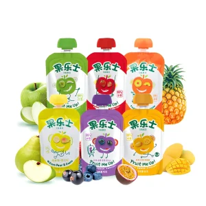 Customized Gravure Printing Recyclable Breast Milk Storage Bag BPA Free Stand-up Pouch with Spout for Beverage Storage