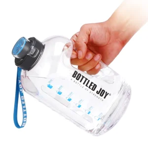 Customized One Gallon Big Water Bottle Gym 138 OZ Large Capacity Water Jug Keg