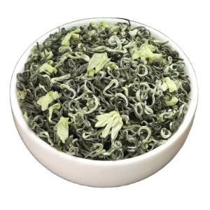Customized Package Handmade Jasmine Green Tea Loose Leaf Slimming Flavor Tea Customized Package