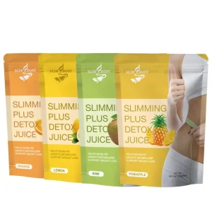 Customized Packing Slim Fit Juice with Kiwi Flavor Natural Juice for Detoxification and Appetite Control