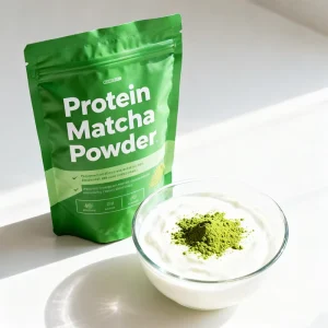 Customized Private Label Collagen Matcha 100g bag Green Tea Powder Collagen Protein Matcha Powder