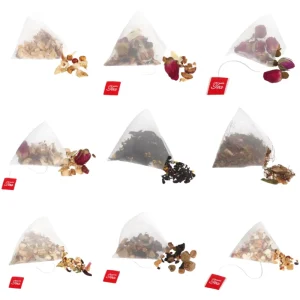 Customized Private Label Herbal Pyramid Triangle Tea Bag Mixed Flower Flavor Flower Blended Tea