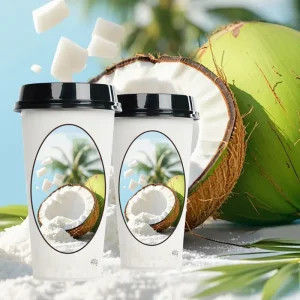 Customized Sweet Coconut Taro Sago Dessert Beverage Ready To Drink Fruit Juice Drink For Supermarket