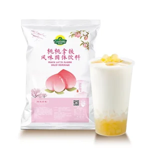 Czseattle Peach Latte Powder Latte Flavor Drink & Beverage Instant Fruit Juice Powder for Milk Tea Raw Materials