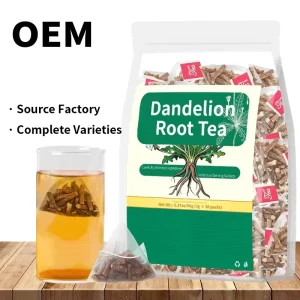Dandelion Root Tea Cross Border Best Seller Dandelion Root Tea Sachets 3g X30 Packs 18 Months Shelf Life OEM Not for