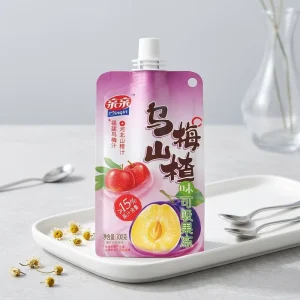 Dark Plum & Hawthorn Flavor 300g Sippable Jelly Chinese Nourishing Flavor Packaged in Bag Factory Direct Sales