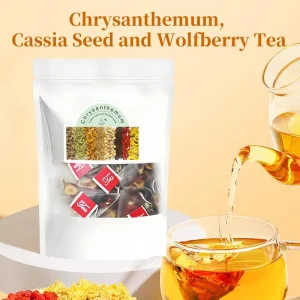 Detox Tea for Liver Cleansing and Support Chamomile Camellia Japonica Natural Dandelion Herbal Tea for Liver & Kidney Health