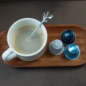 Disposable Coffee Capsules with Lid Aluminum Foil Portable Without Rubber Ring