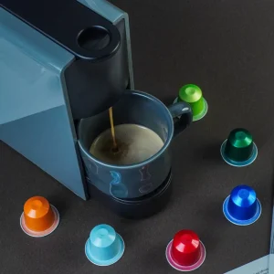 Disposable Food Grade Compatible Nespresso Coffee Capsules 100% Biodegradable Empty Coffee Capsules