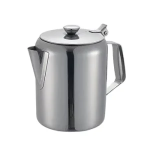 Disposable Stainless Steel Classic Style Coffee Kettle with Milk Jug LFGB Certified for Cafe Use Espresso Mocha