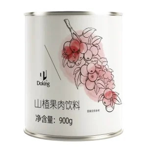 Doking High Quality Hawthorn Pulp Drink Canned Fruit 850g Milk Tea Shop Baked Cake Sandwich Fruit Pulp Paste Raw Materials