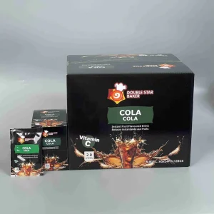 Double Star Baker Instant Drink Powder Cola Flavor Fruit Drink Powder 6G for 2 Liters Water