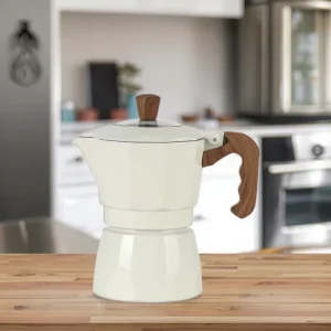 Double Valve Moka Pot Portable Espresso Maker Household Coffee Pot Coffee Appliance Coffee Tools for Outdoor Use