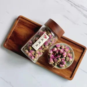 Dried Rose Flower Tea 100% Natural Herbal Tea for Healthy Skin Stress Relief and Anti Aging Wellness